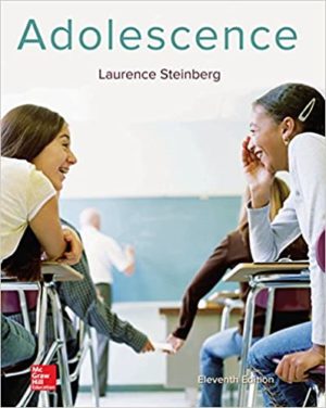 Adolescence (11th Edition) by Laurence Steinberg Format: PDF eTextbooks ISBN-13: 978-1259567827 ISBN-10: 1259567826 Delivery: Instant Download Authors: Laurence Steinberg Publisher: McGraw-Hill