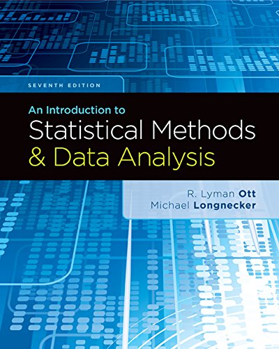 An Introduction to Statistical Methods and Data Analysis (7th Edition) Format: PDF eTextbooks ISBN-13: 978-1305269477 ISBN-10: 1305269470 Delivery: Instant Download Authors: R. Lyman Ott Publisher: Cengage