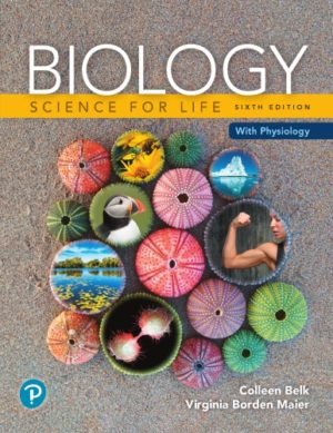 Biology - Science for Life with Physiology (6th Edition) by Colleen Belk Format: PDF eTextbooks ISBN-13: 978-0134555430 ISBN-10: 0134555430 Delivery: Instant Download Authors: Colleen Belk Publisher: Pearson
