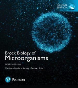 Brock Biology of Microorganisms (15th Edition) Format: PDF eTextbooks ISBN-13: 978-0134261928 ISBN-10: 1-292-23510-1 Delivery: Instant Download Authors: Madigan • Bender • Buckley • Sattley • Stahl Publisher: pearson