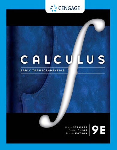 Calculus - Early Transcendentals (9th Edition) Format: PDF eTextbooks ISBN-13: 978-1337613927 ISBN-10: 1337613924 Delivery: Instant Download Authors: James Stewart Publisher: Cengage