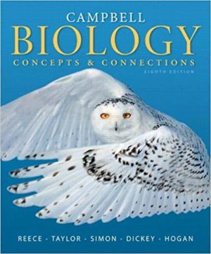 Campbell Biology - Concepts & Connections (8th Edition) Format: PDF eTextbooks ISBN-13: 978-0321885326 ISBN-10: 0321885325 Delivery: Instant Download Authors: Jane B. Reece Publisher: Pearson