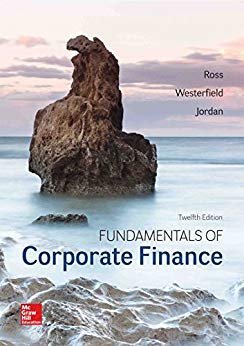 Fundamentals of Corporate Finance (12th Edition) Format: PDF eTextbooks ISBN-13: 978-1259918957 ISBN-10: 1259918955 Delivery: Instant Download Authors: Stephen A. Ross, Randolph Westerfield, Bradford D. Jordan Publisher: McGraw-Hill