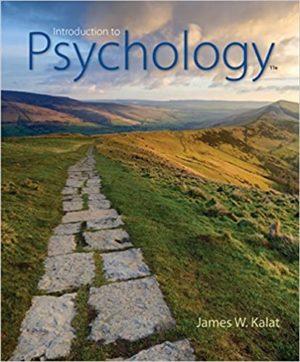 Introduction to Psychology (11th Edition) Format: PDF eTextbooks ISBN-13: 978-1305271555 ISBN-10: 9781305271555 Delivery: Instant Download Authors: James W. Kalat Publisher: Cengage Learning