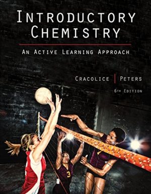 Introductory Chemistry - An Active Learning Approach (6th Edition) Format: PDF eTextbooks ISBN-13: 978-1305079250 ISBN-10: 1305079256 Delivery: Instant Download Authors: Mark S. Cracolice Publisher: Cengage