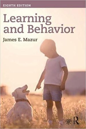 Learning & Behavior (8th Edition) Format: PDF eTextbooks ISBN-13: 978-1138689947 ISBN-10: 1138689947 Delivery: Instant Download Authors: James E. Mazur Publisher: Routledge