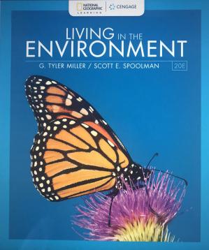 Living in the Environment (20th Edition) Format: PDF eTextbooks ISBN-13: 978-0357142202 ISBN-10: 0170291502 Delivery: Instant Download Authors: G. Tyler Miller Publisher: Cengage