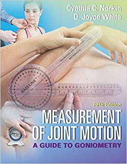 Measurement of Joint Motion - A Guide to Goniometry Format: PDF eTextbooks ISBN-13: 978-0803645660 ISBN-10: 9780803645660 Delivery: Instant Download Authors: Cynthia C. Norkin PT EdD Publisher: F.A. Davis Company