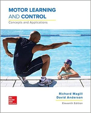 Motor Learning and Control - Concepts and Applications (11th Edition) Format: PDF eTextbooks ISBN-13: 978-1259823992 ISBN-10: 1259823997 Delivery: Instant Download Authors: Richard Magill Publisher: McGraw-Hill