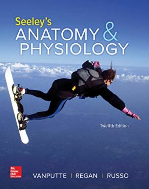 Seeley's Anatomy & Physiology (12th Edition) Format: PDF eTextbooks ISBN-13: 978-1260565966 ISBN-10: 1260565963 Delivery: Instant Download Authors: Cinnamon Vanputte Publisher: McGraw-Hill Education