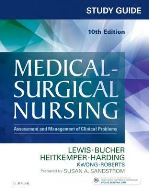Study Guide for Medical-Surgical Nursing (10th Edition) Format: PDF eTextbooks ISBN-13: 978-1974816187 ISBN-10: 1974816184 Delivery: Instant Download Authors: Sharon L. Lewis, Shannon Ruff Dirksen, Linda Bucher Publisher: Mosby