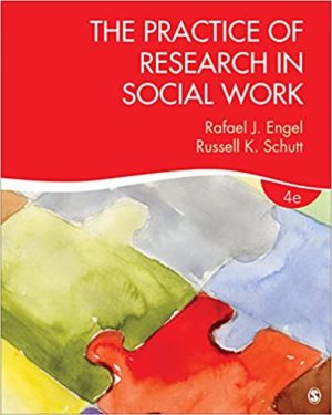 The Practice of Research in Social Work (4th Edition) Format: PDF eTextbooks ISBN-13: 978-1506304267 ISBN-10: 1506304265 Delivery: Instant Download Authors: Rafael J. Engel Publisher: SAGE