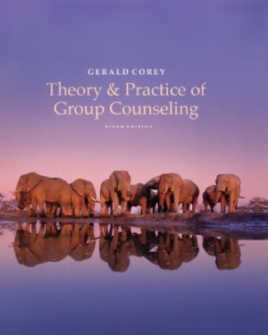 Theory and Practice of Group Counseling (9th Edition) Format: PDF eTextbooks ISBN-13: 978-1305088016 ISBN-10: 1305088018 Delivery: Instant Download Authors: Gerald Corey Publisher: Cengage
