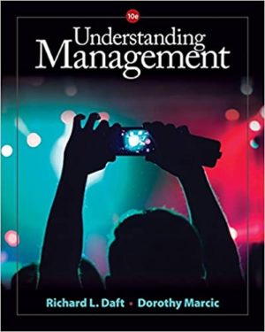 Understanding Management (10th Edition) Format: PDF eTextbooks ISBN-13: 978-1305502215 ISBN-10: 1305502213 Delivery: Instant Download Authors: Richard L. Daft Publisher: Cengage