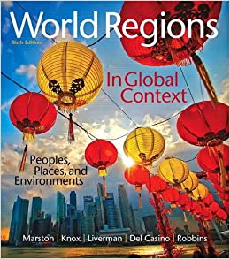World Regions in Global Context - Peoples, Places, and Environments (Masteringgeography) 6th Edition Format: PDF eTextbooks ISBN-13: 978-0134183640 ISBN-10: 0134183649 Delivery: Instant Download Authors: Sallie Marston Publisher: Pearson
