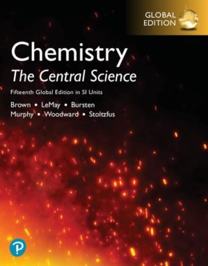 Chemistry - The Central Science in SI Units (15th Global Edition) Format: PDF eTextbooks ISBN-13: 978-1292407616 ISBN-10: 1292407611 Delivery: Instant Download Authors: Theodore Brown Publisher: Pearson