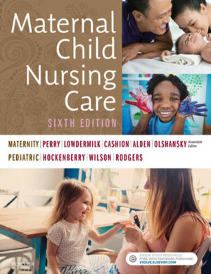 Maternal Child Nursing Care (6th Edition) Format: PDF eTextbooks ISBN-13: 978-0323549387 ISBN-10: 9780323549387 Delivery: Instant Download Authors: Shannon E. Perry RN Publisher: Mosby