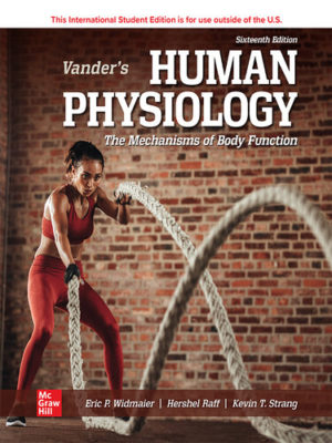 Epub - Vanders Human Physiology (16th Edition) Format: Epub eTextbooks ISBN-13: 978-1264450824 ISBN-10: 1264450826 Delivery: Instant Download Authors: Eric Widmaier Publisher: McG Hill