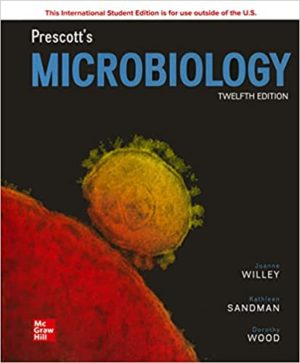 ISE Prescott's Microbiology (12th Edition) Format: PDF eTextbooks ISBN-13: 978-1265123031 ISBN-10: 1265123039 Delivery: Instant Download Authors: Joanne Willey Publisher: McGraw Hill