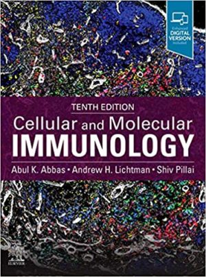 Cellular and Molecular Immunology (10th Edition) Format: PDF eTextbooks ISBN-13: 978-0323757485 ISBN-10: 0323757480 Delivery: Instant Download Authors: Abul Abbas MBBS Publisher: Elsevier