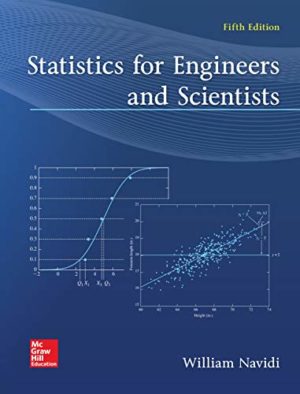 Statistics for Engineers and Scientists (5th Edition) Format: PDF eTextbooks ISBN-13: 978-1260547887 ISBN-10: 1260547884 Delivery: Instant Download Authors: William Navidi Prof.  Publisher: McGraw-Hill