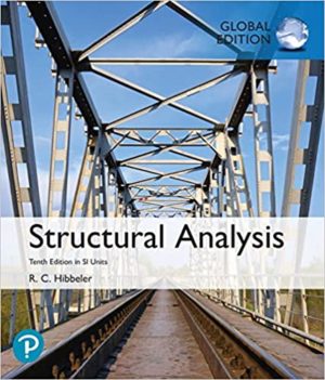Structural Analysis in SI Units (10th Edition) Format: PDF eTextbooks ISBN-13: 978-1292247137 ISBN-10: 1292247134 Delivery: Instant Download Authors: Russell C. Hibbeler  Publisher: Pearson
