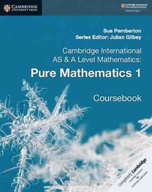 Cambridge International AS & A Level Mathematics - Pure Mathematics 1 Coursebook Format: PDF eTextbooks ISBN-13: 978-1108407144 ISBN-10: 9781108407144 Delivery: Instant Download Authors: Sue Pemberton  Publisher: Cambridge University