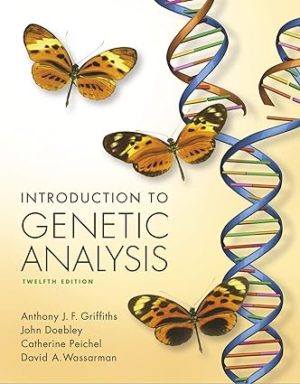Introduction to Genetic Analysis (12th Edition) Format: PDF eTextbooks ISBN-13: 978-1319114787 ISBN-10: 1319114784 Delivery: Instant Download Authors: Anthony J.F. Griffiths Publisher: W. H. Freeman